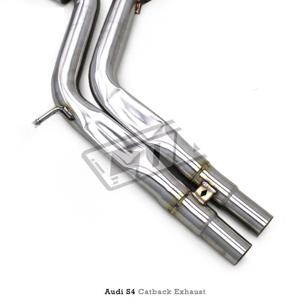 Stainless 304 Valved Catback Exhaust System for Audi RS4 RS5 B9 B9.5 2.9T