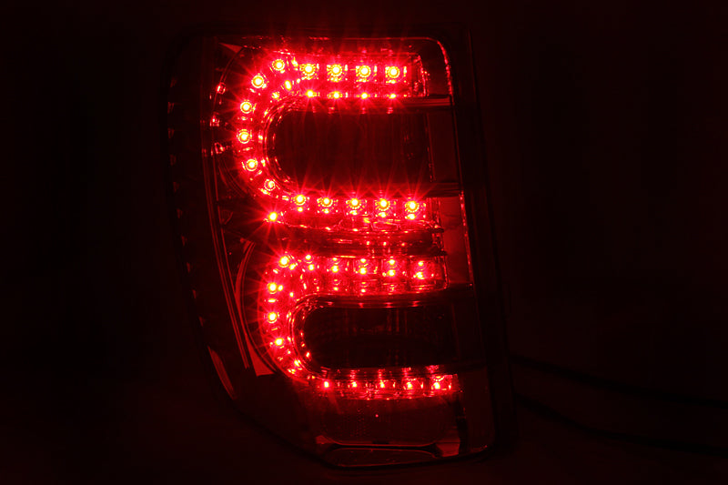 Anzo 1999-2004 Jeep Grand Cherokee LED Taillights Red/Smoke