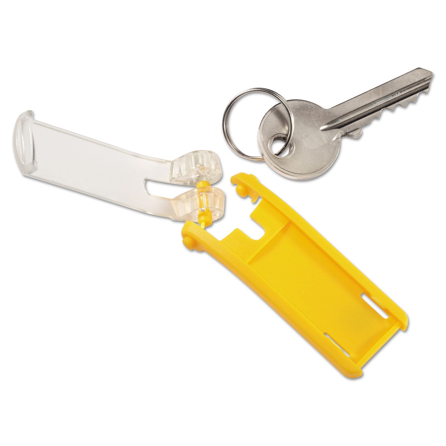 Durable Locking Key Cabinet, 72-Key, Brushed Aluminum, Silver, 11.75 x 4.63 x 15.75
