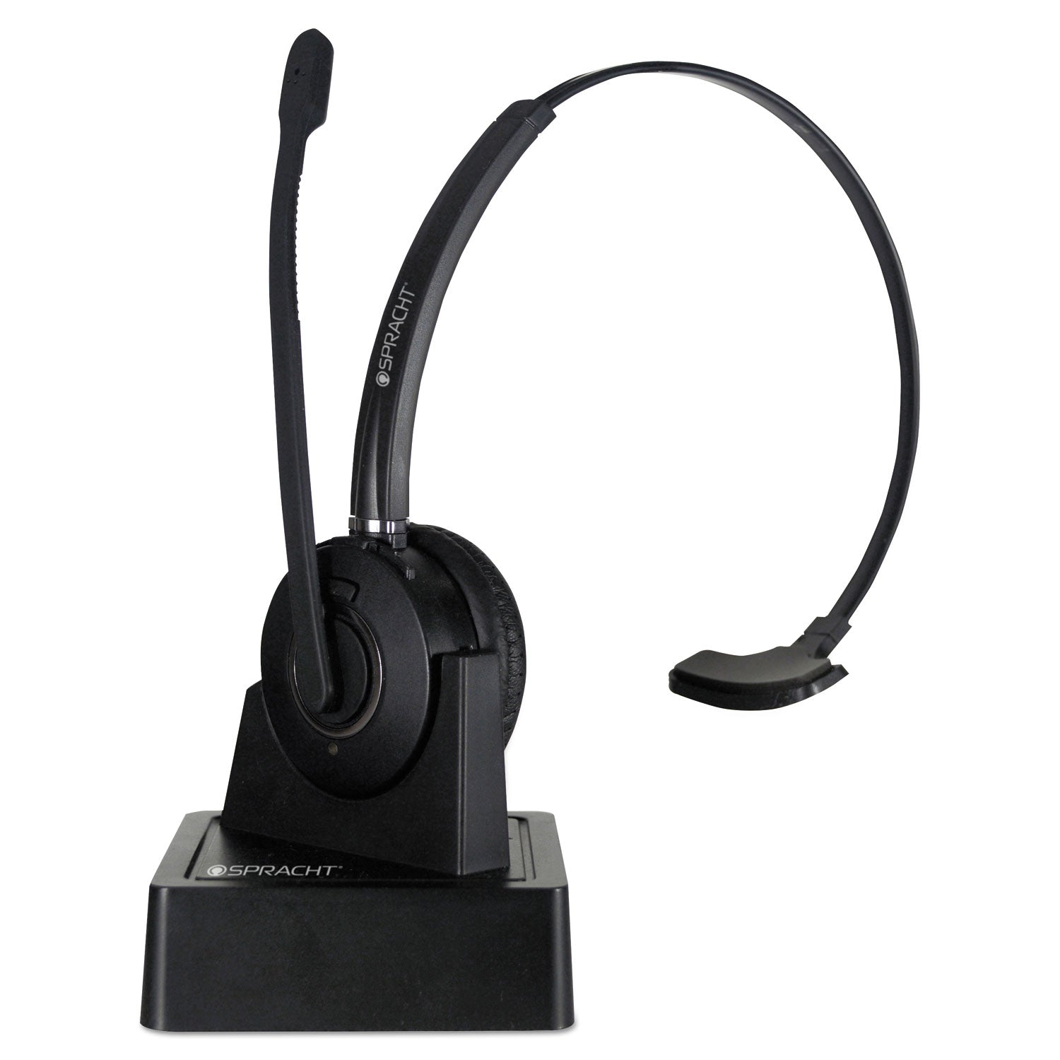 Spracht ZuM Maestro USB Softphone Headset, Monaural, Over-the-Head, Black
