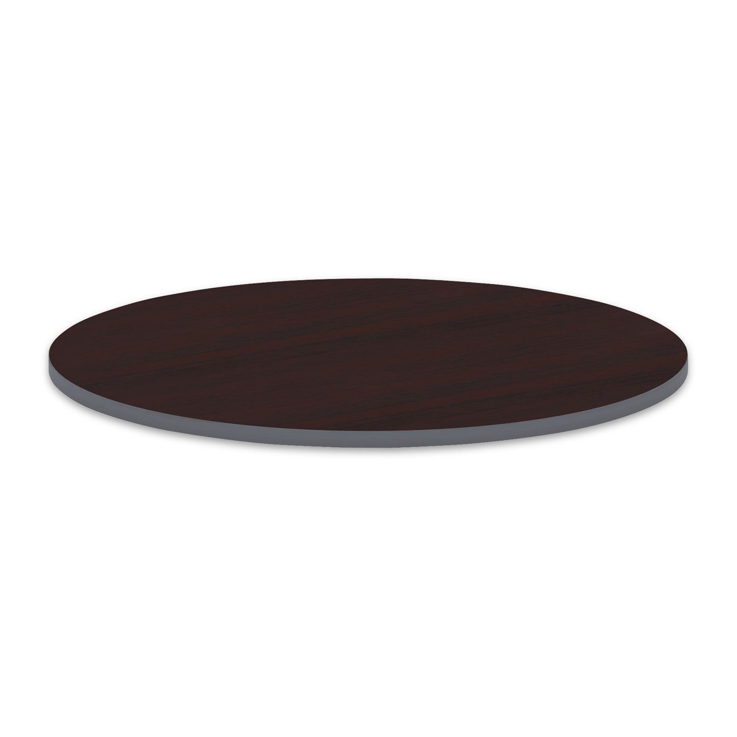 Alera Reversible Laminate Table Top, Round, 35.5" Diameter, Medium Cherry/Mahogany