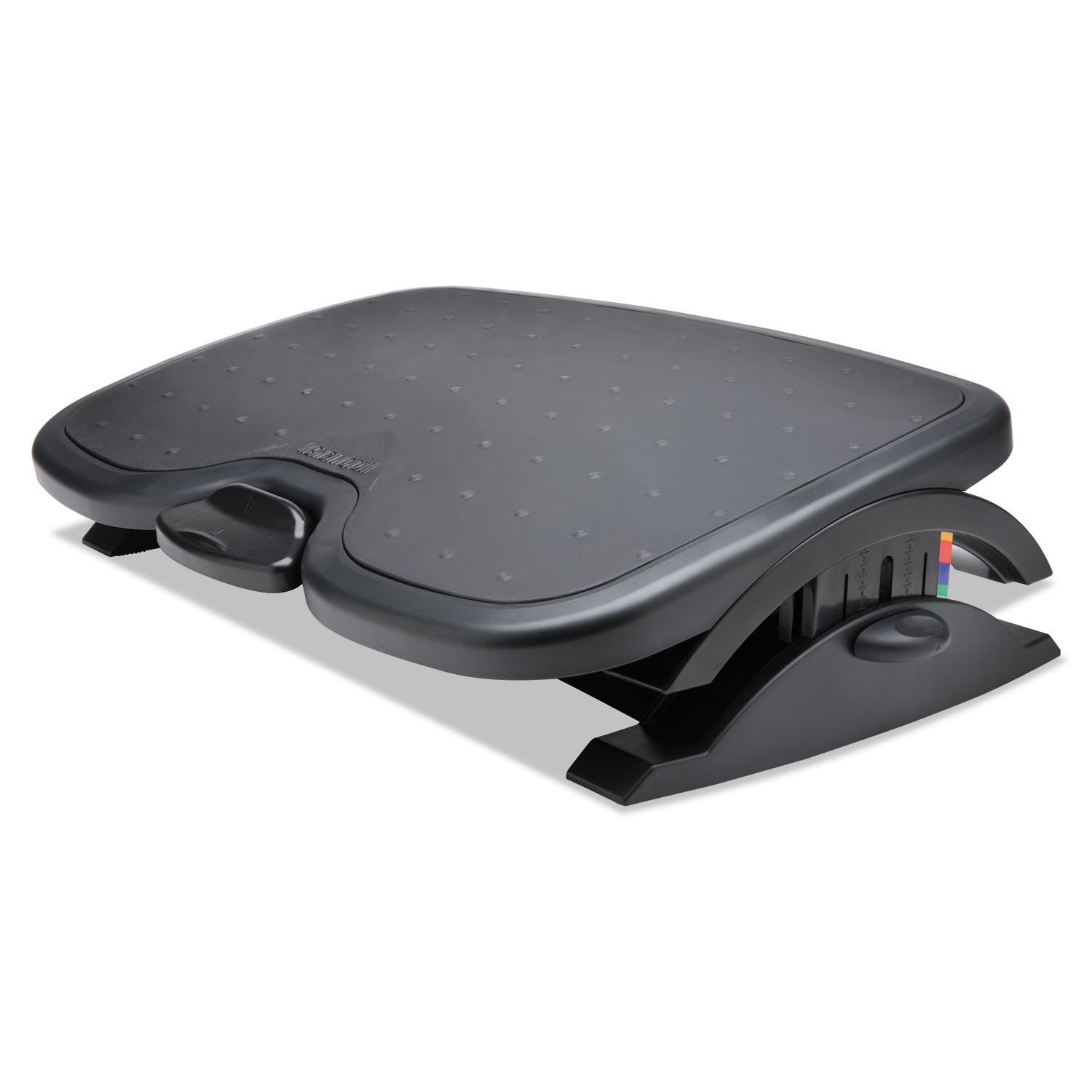 Kensington SoleMate Plus Adjustable Footrest with SmartFit System, 21.9w x 3.7d x 14.2h, Black