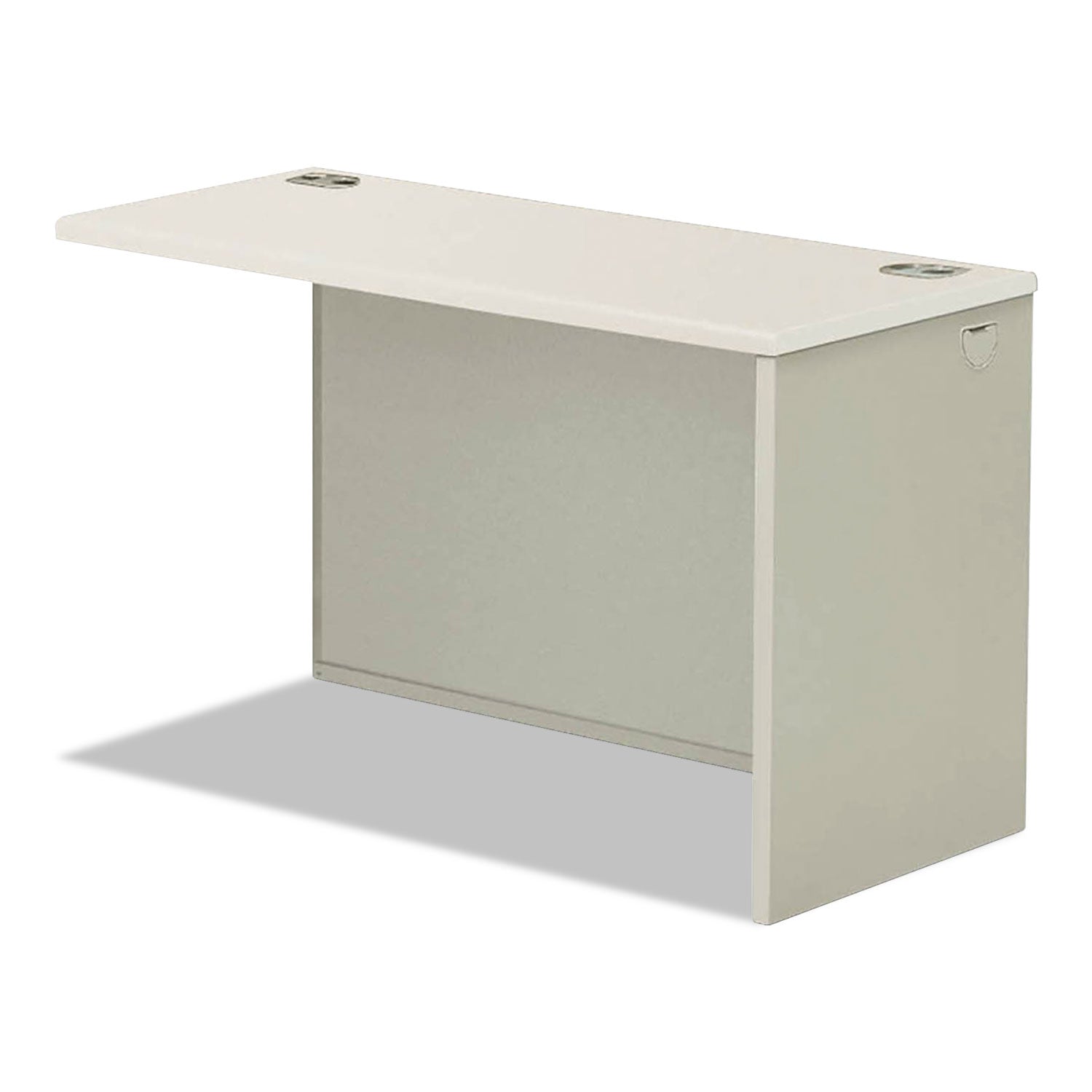HON 38000 Series Return Shell, Right, 33.75w x 65d x 4.19h, Silver Mesh/Light Gray