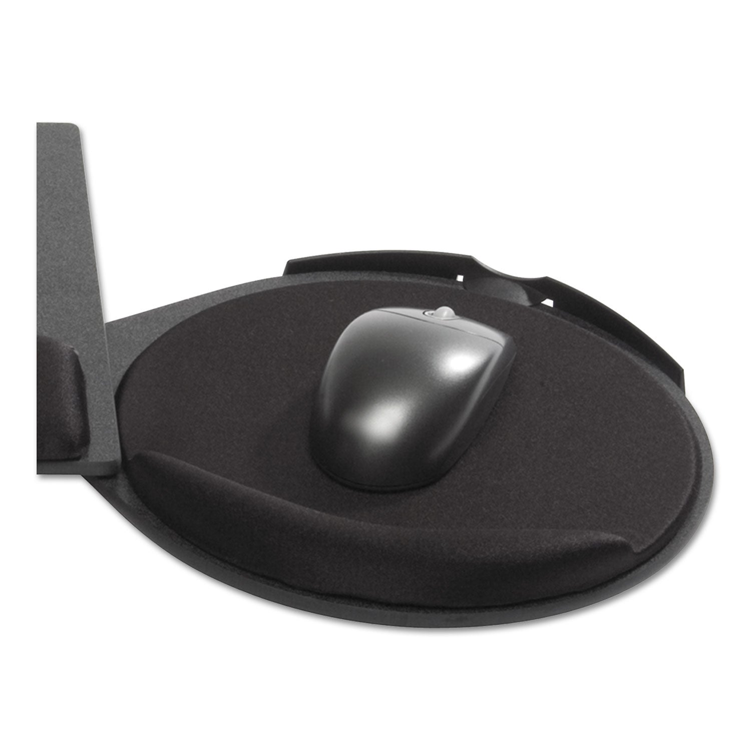 Kelly Computer Supply Leverless Lift N Lock Keyboard Tray, 19w x 10d, Black