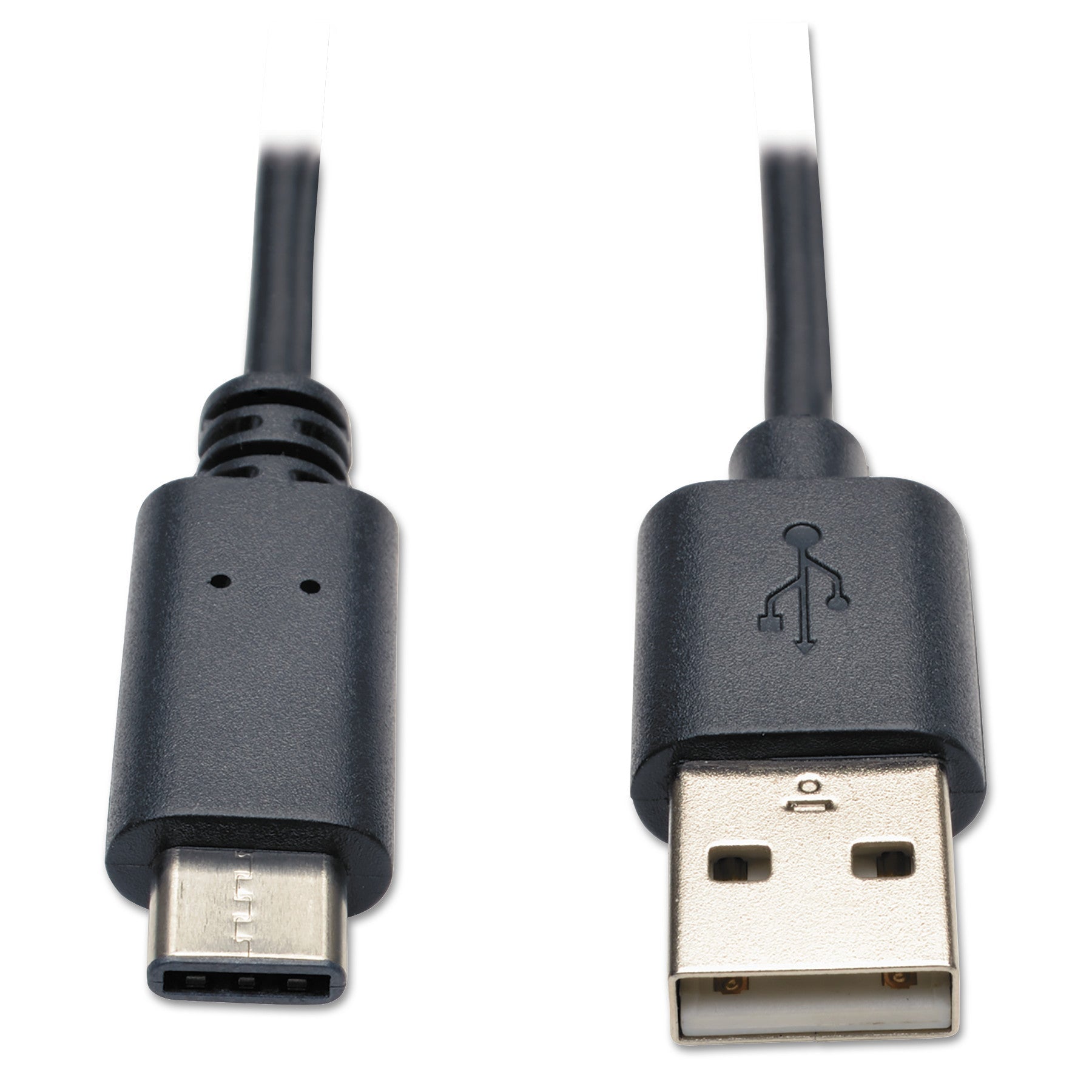 Tripp Lite USB 2.0 Cable, USB Type-A to USB Type-C (USB-C) (M/M), 6 ft, Black
