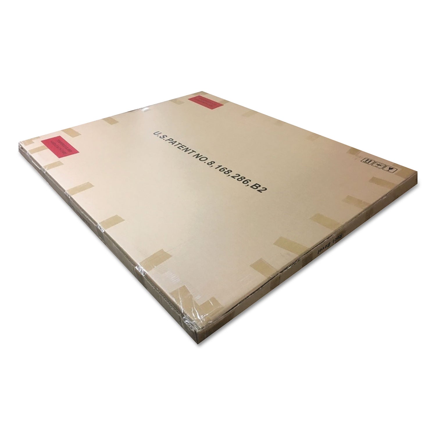 deflecto Premium Glass All Day Use Chair Mat - All Floor Types, 48 x 60, Rectangular, Clear