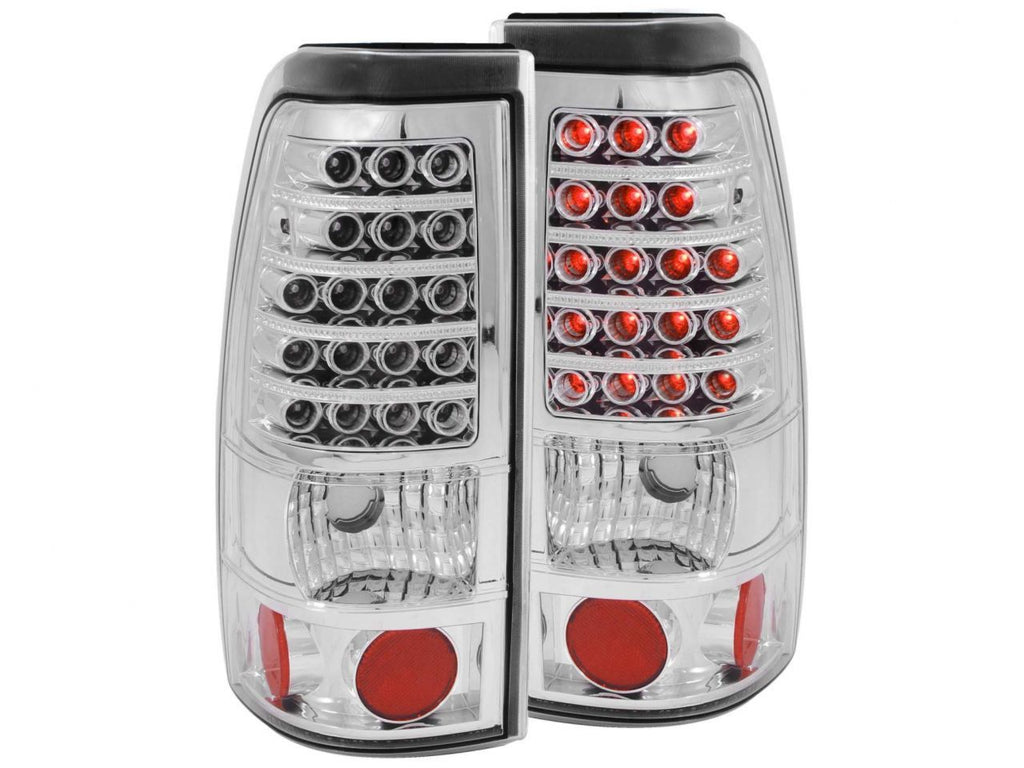 Anzo 1999-2007 Chevrolet Silverado 1500 LED Taillights Chrome