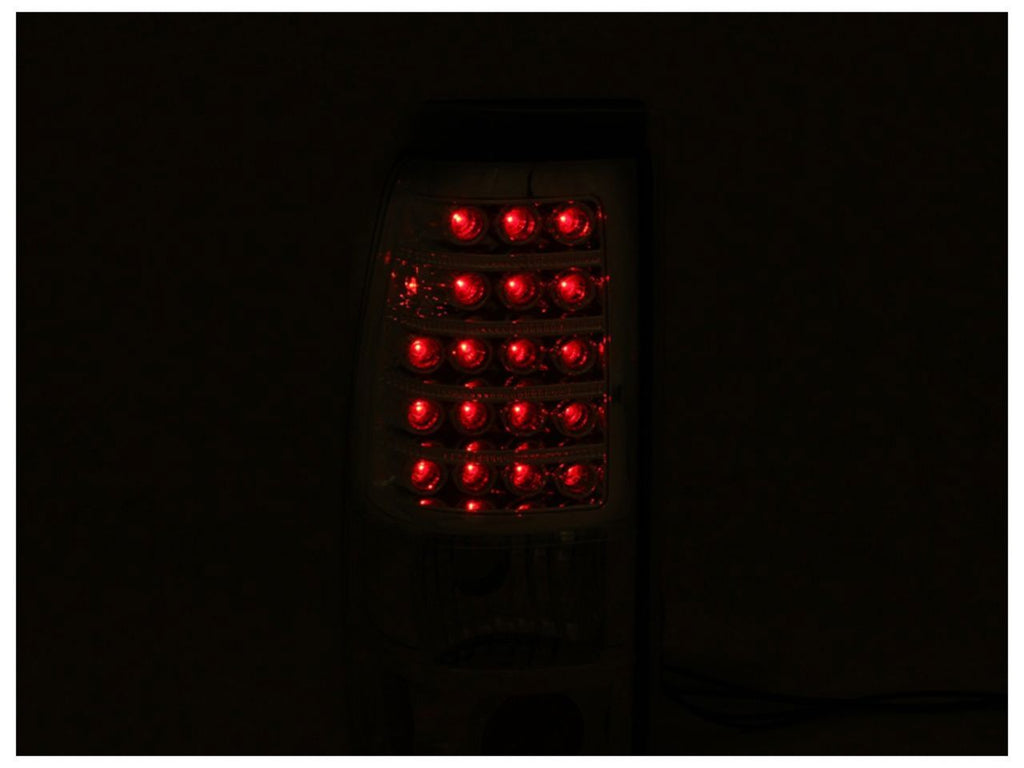 Anzo 1999-2007 Chevrolet Silverado 1500 LED Taillights Chrome