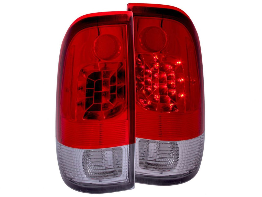 Anzo 1997-2003 Ford F-150 LED Taillights Red/Clear