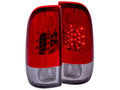 Anzo 1997-2003 Ford F-150 LED Taillights Red/Clear