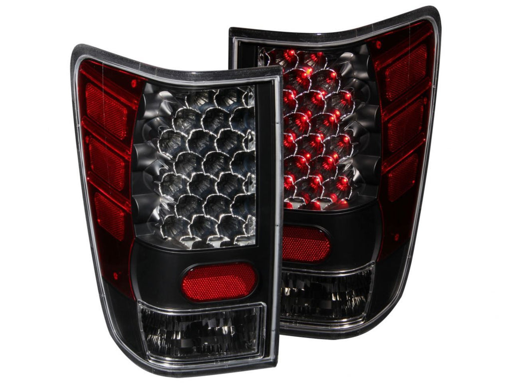 Anzo 2004-2015 Nissan Titan LED Taillights Black