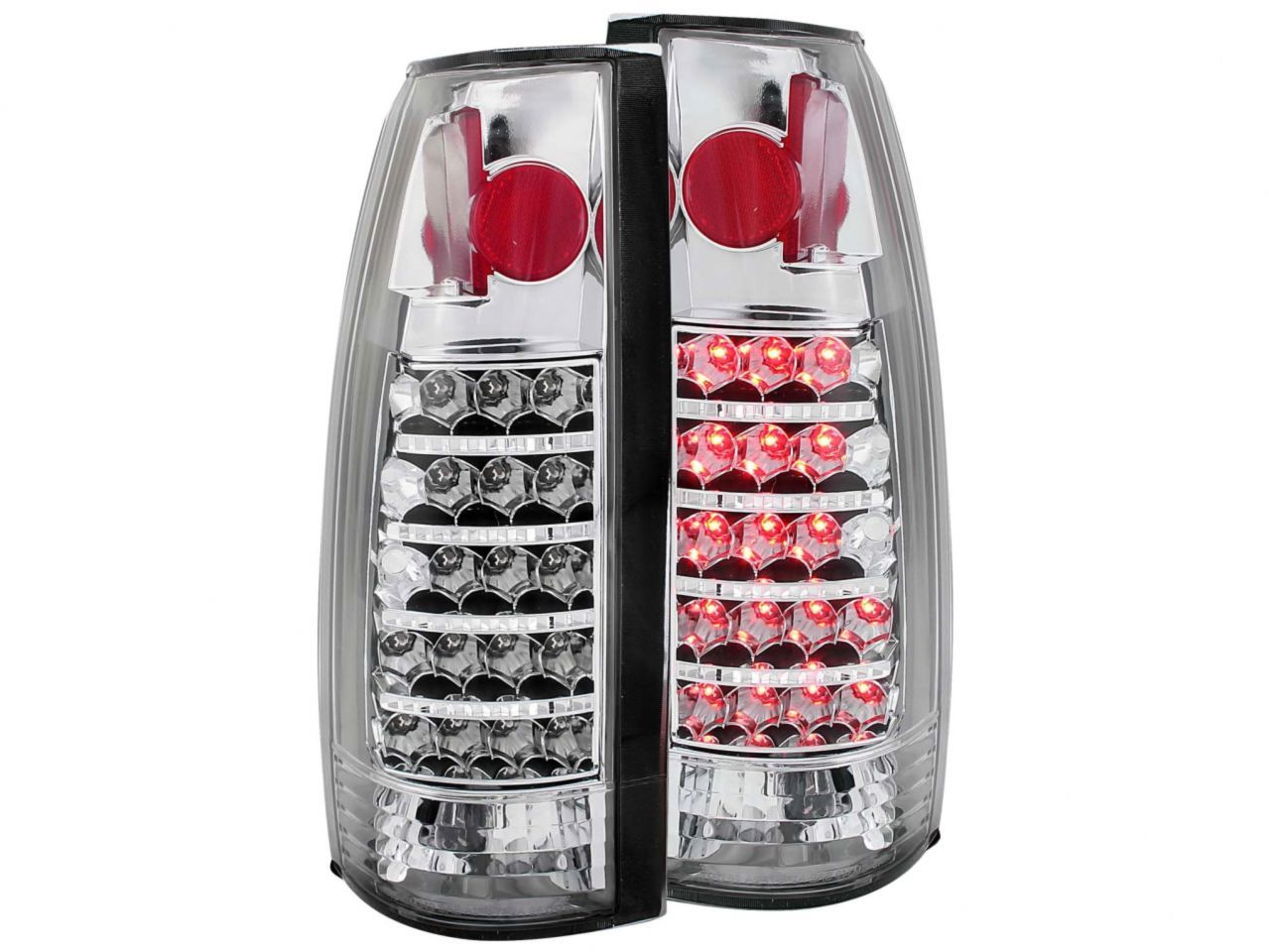 Anzo 1999-2000 Cadillac Escalade LED Tail lights Chrome