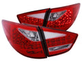 Anzo 2010-2013 Hyundai Tucson LED Taillights Red/Clear 4pc