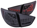 Anzo 2010-2013 Hyundai Tucson LED Tail lights Smoke 4pc