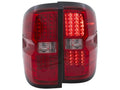Anzo 2014-2016 Chevrolet Silverado LED Taillights Red/Clear