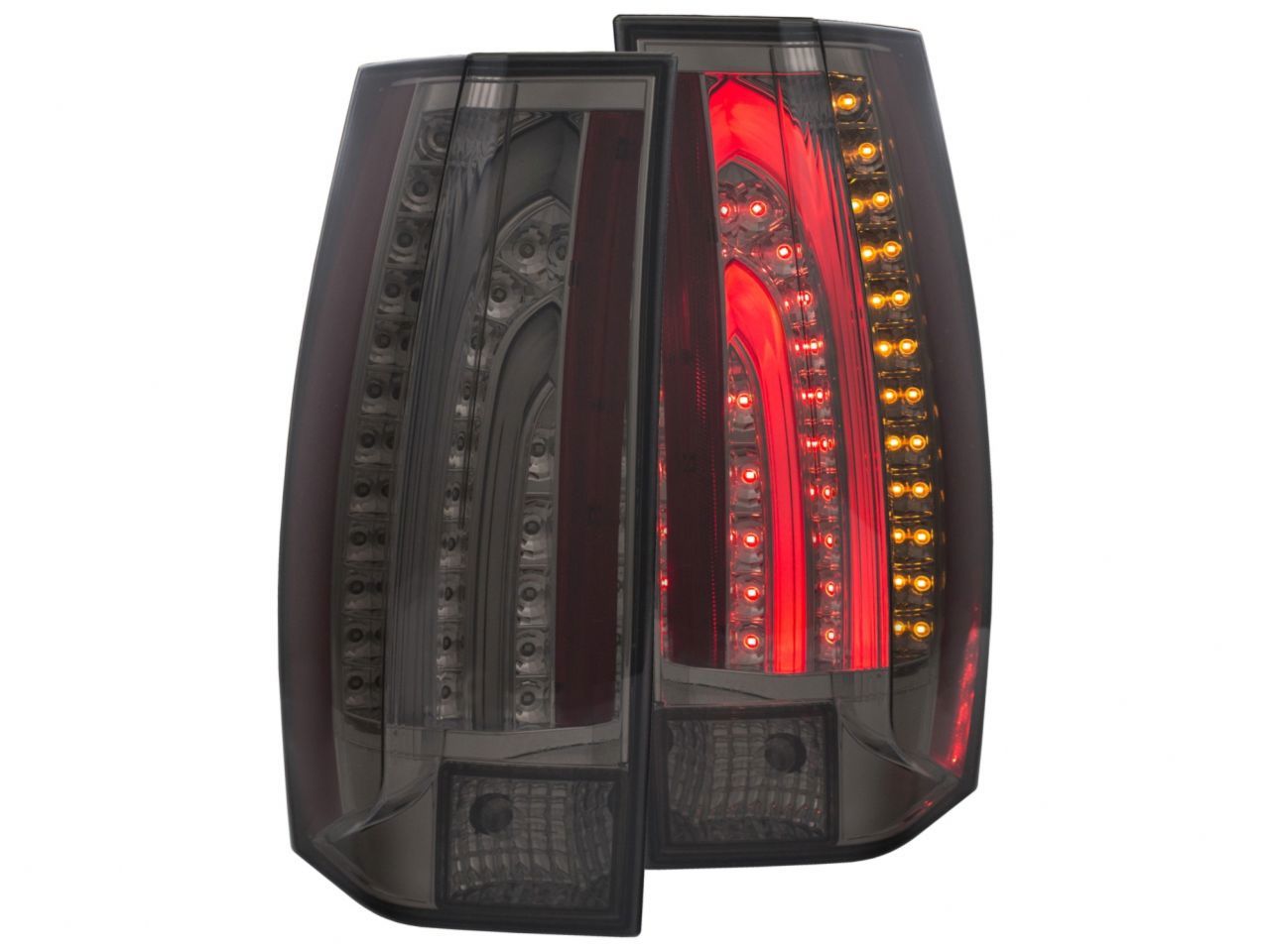 Anzo 2007-2014 Chevrolet Suburban LED Taillights Smoke G5 - Escalade Look