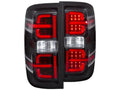 Anzo 2014-2016 Chevrolet Silverado LED Taillights Black