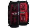 Anzo 2015-2016 Chevrolet Tahoe LED Taillights Black G2