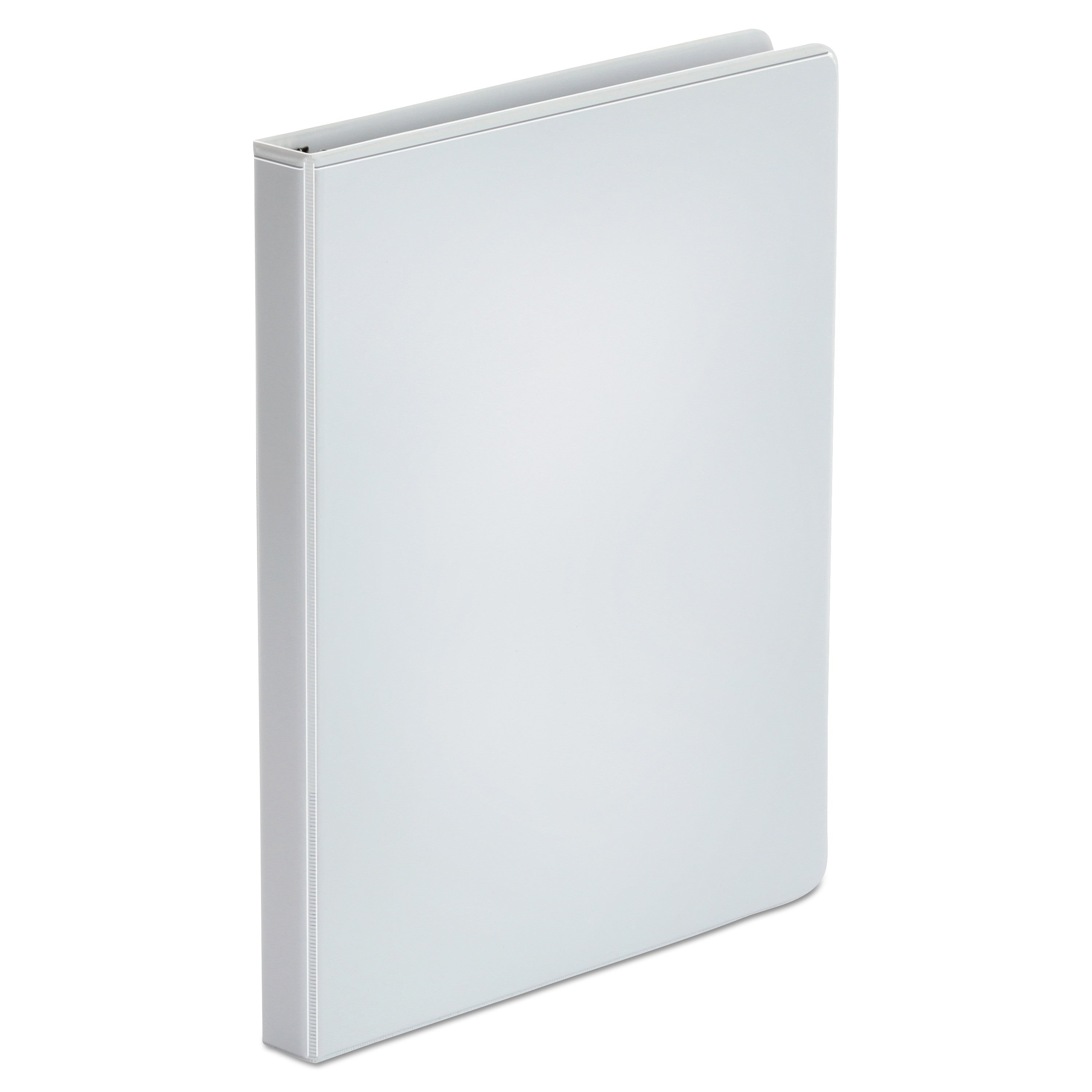 Universal Economy Round Ring View Binder, 3 Rings, 0.5" Capacity, 11 x 8.5, White