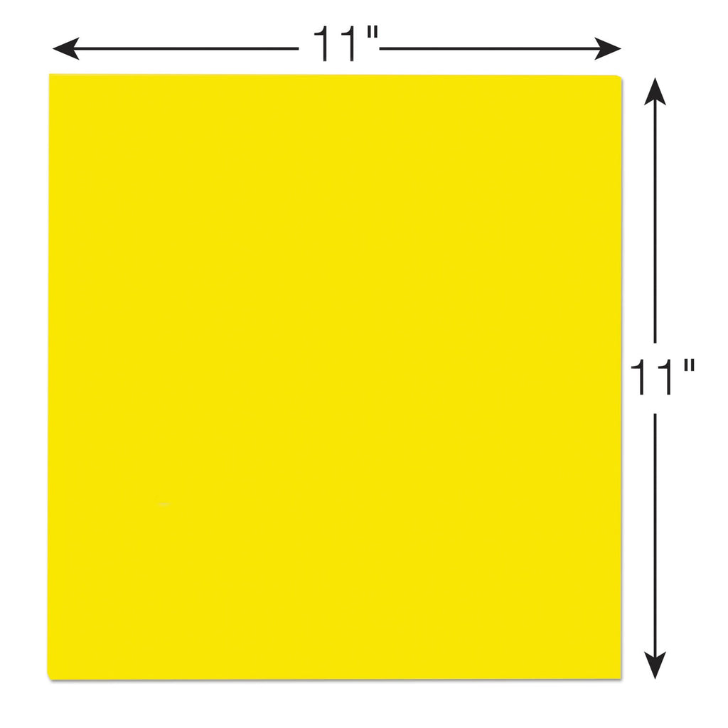 Post-it Big Notes, Unruled, 11 x 11, Yellow, 30 Sheets