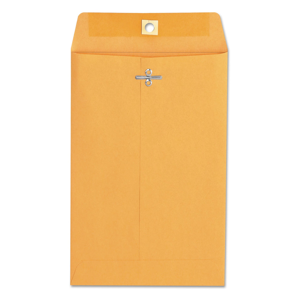 Universal Kraft Clasp Envelope, #55, Square Flap, Clasp/Gummed Closure, 6 x 9, Brown Kraft, 100/Box