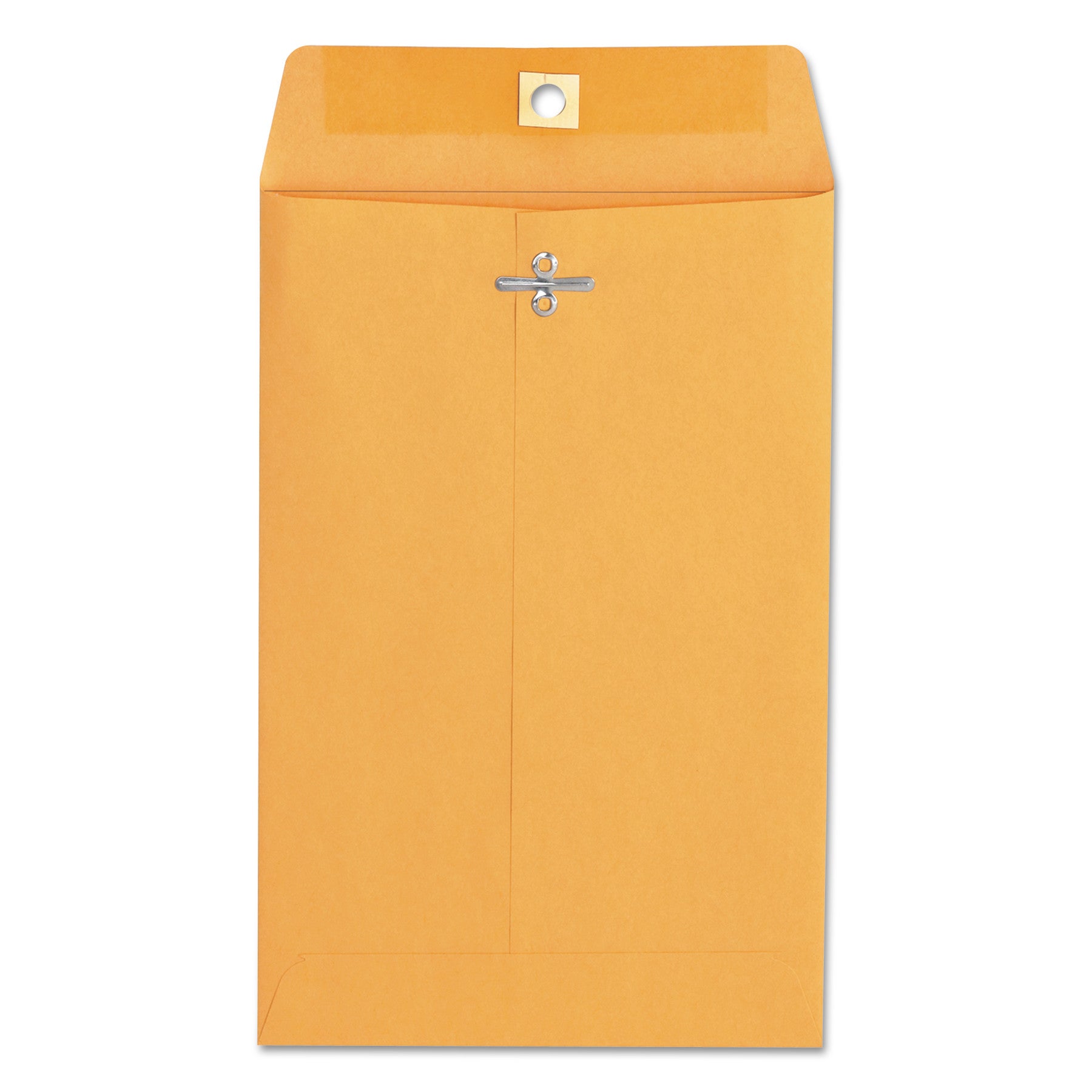 Universal Kraft Clasp Envelope, #55, Square Flap, Clasp/Gummed Closure, 6 x 9, Brown Kraft, 100/Box