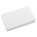 Universal Unruled Index Cards, 3 x 5, White, 500/Pack
