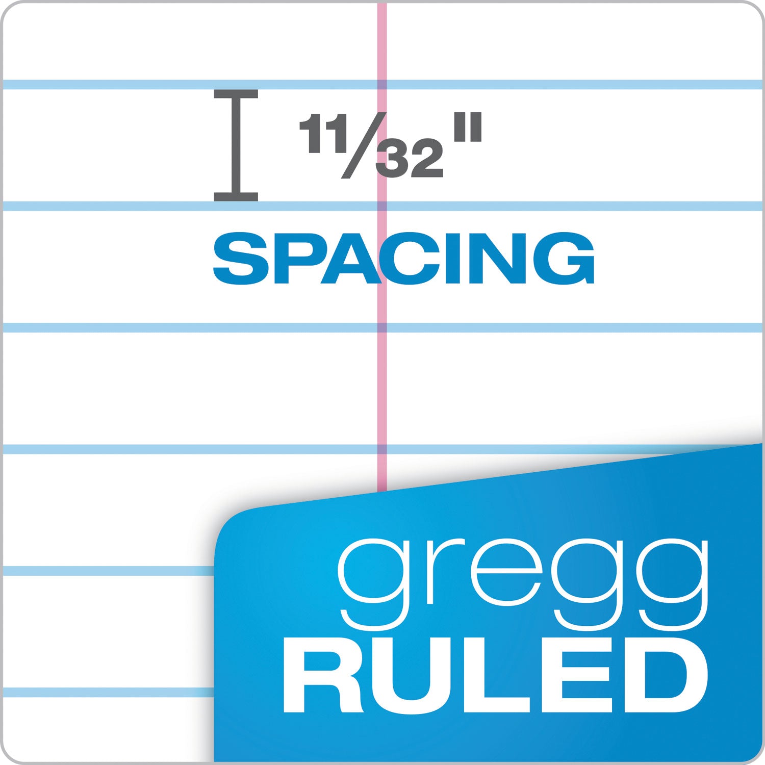 TOPS Steno Pad, Gregg Rule, Assorted Cover Colors, 80 White 6 x 9 Sheets, 4/Pack