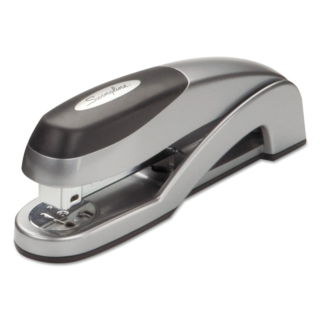 Swingline Optima Full Strip Desk Stapler, 25-Sheet Capacity, Silver