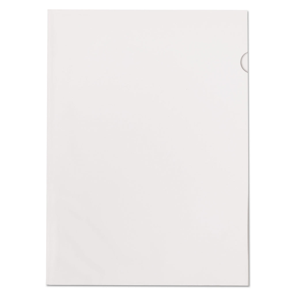 Pendaflex Poly Color Transparent File Jackets, Letter Size, Clear, 50/Box