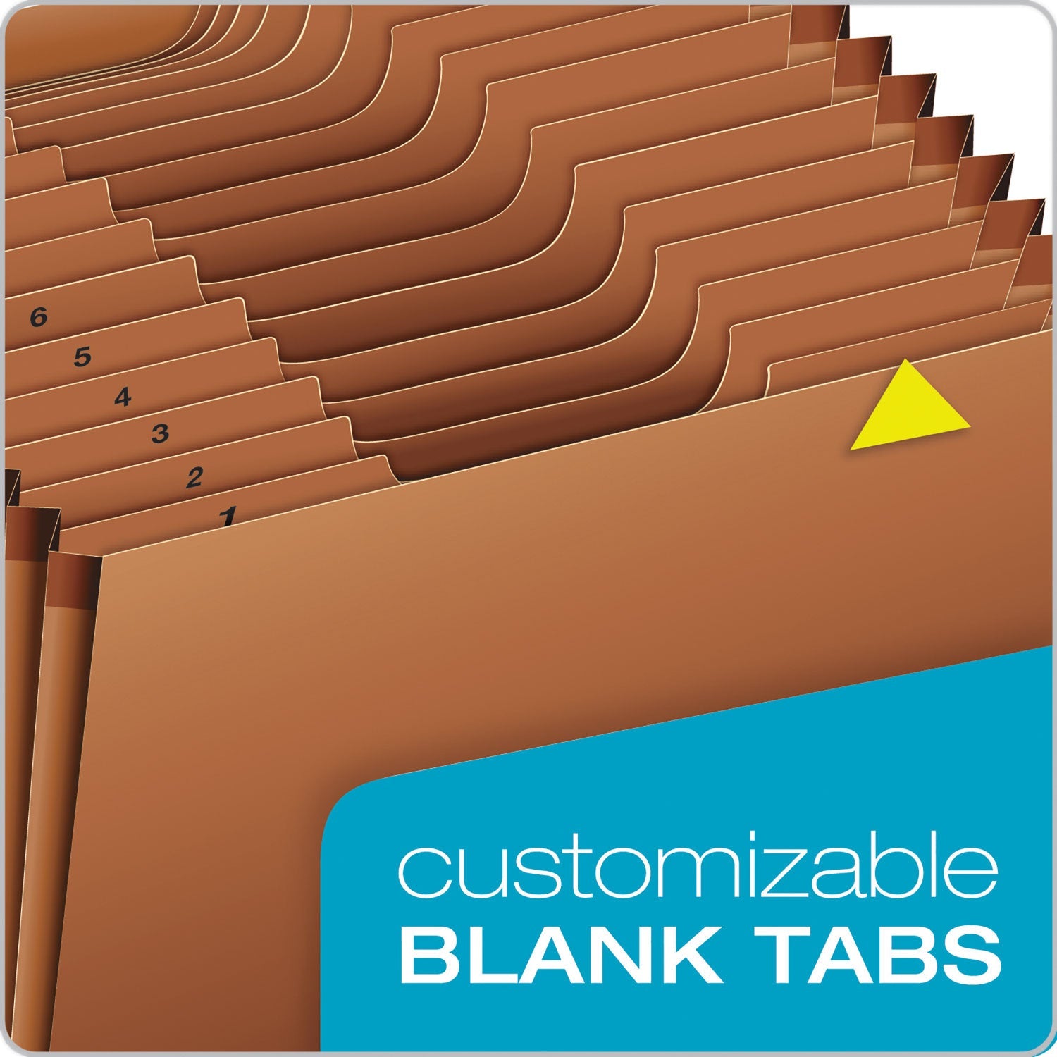 Pendaflex Heavy-Duty Open-Top Expanding Stadium File, 31 Sections, 1/3-Cut Tabs, Letter Size, Redrope