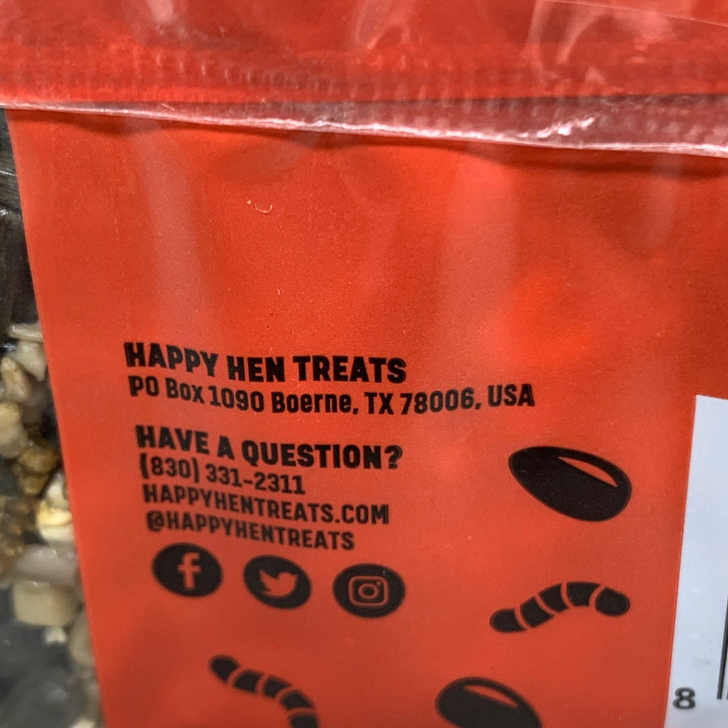 HAPPY HEN (3 PACK) Treat Square Mealworm & Seed 6 oz 855297003407