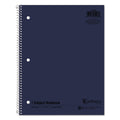 Oxford Earthwise by Oxford Recycled Single Subject Notebook, Medium/College Rule, Randomly Assorted Covers, 11 x 8.5, 80 Sheets