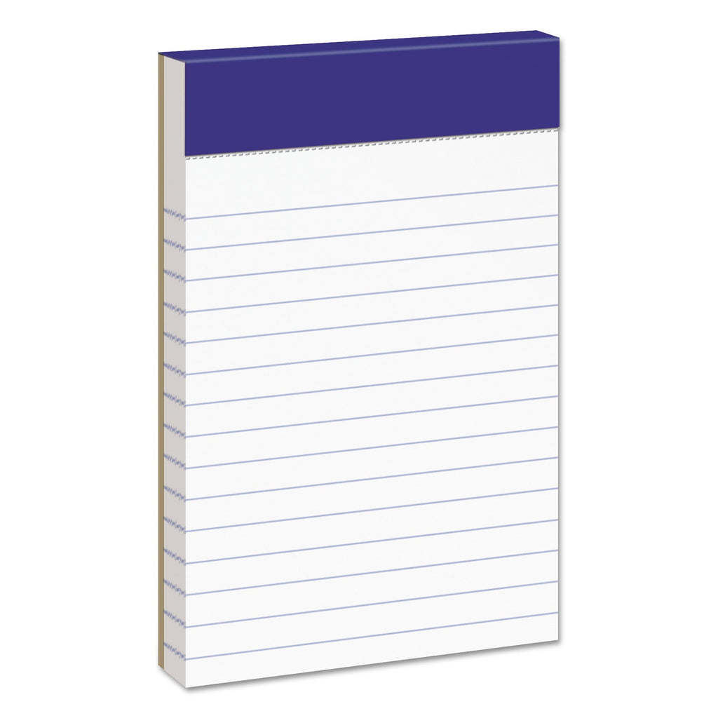 Ampad Perforated Writing Pads, Narrow Rule, 50 White 3 x 5 Sheets, Dozen