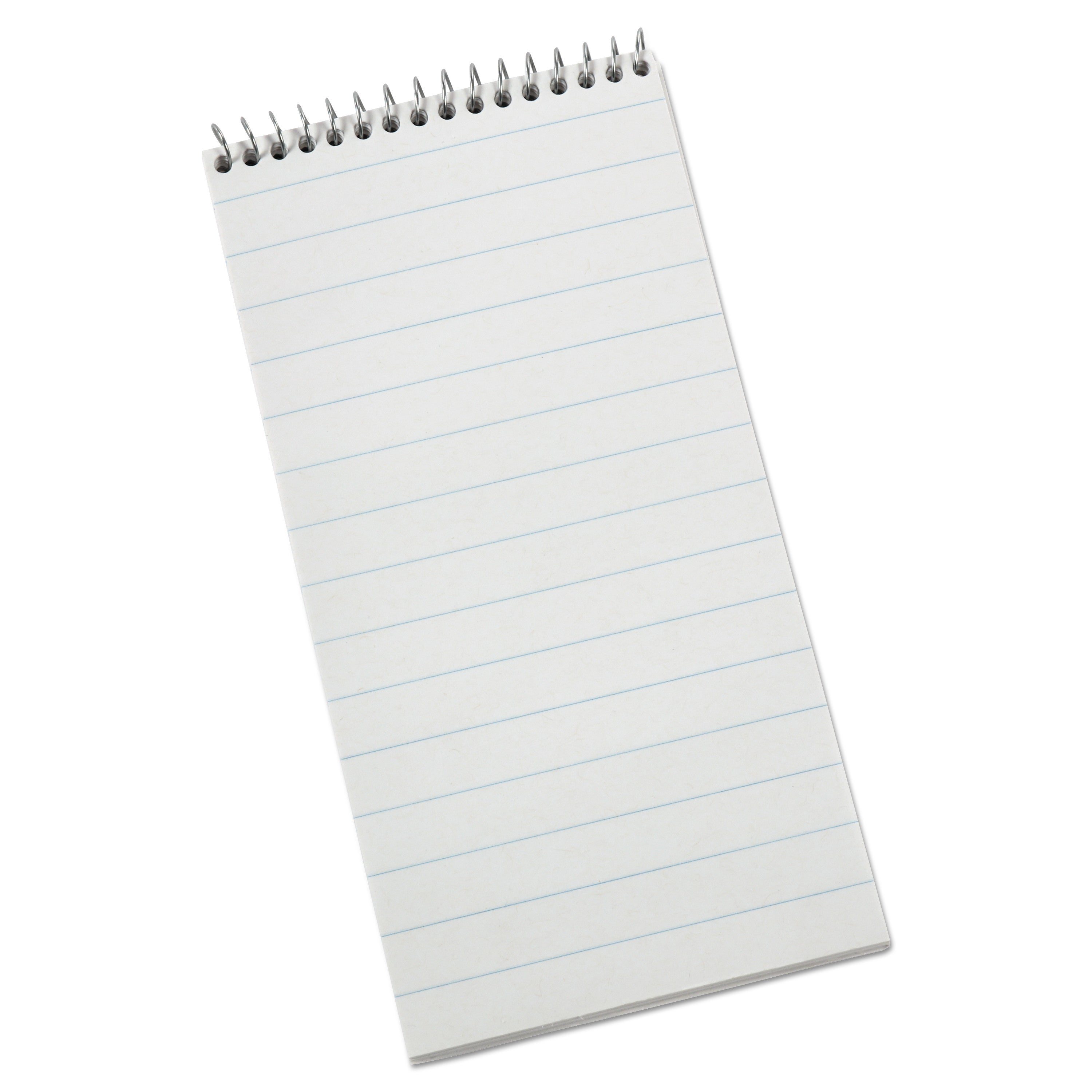 Ampad Earthwise by Ampad Recycled Reporter's Notepad, Pitman Rule, White Cover, 70 White 4 x 8 Sheets