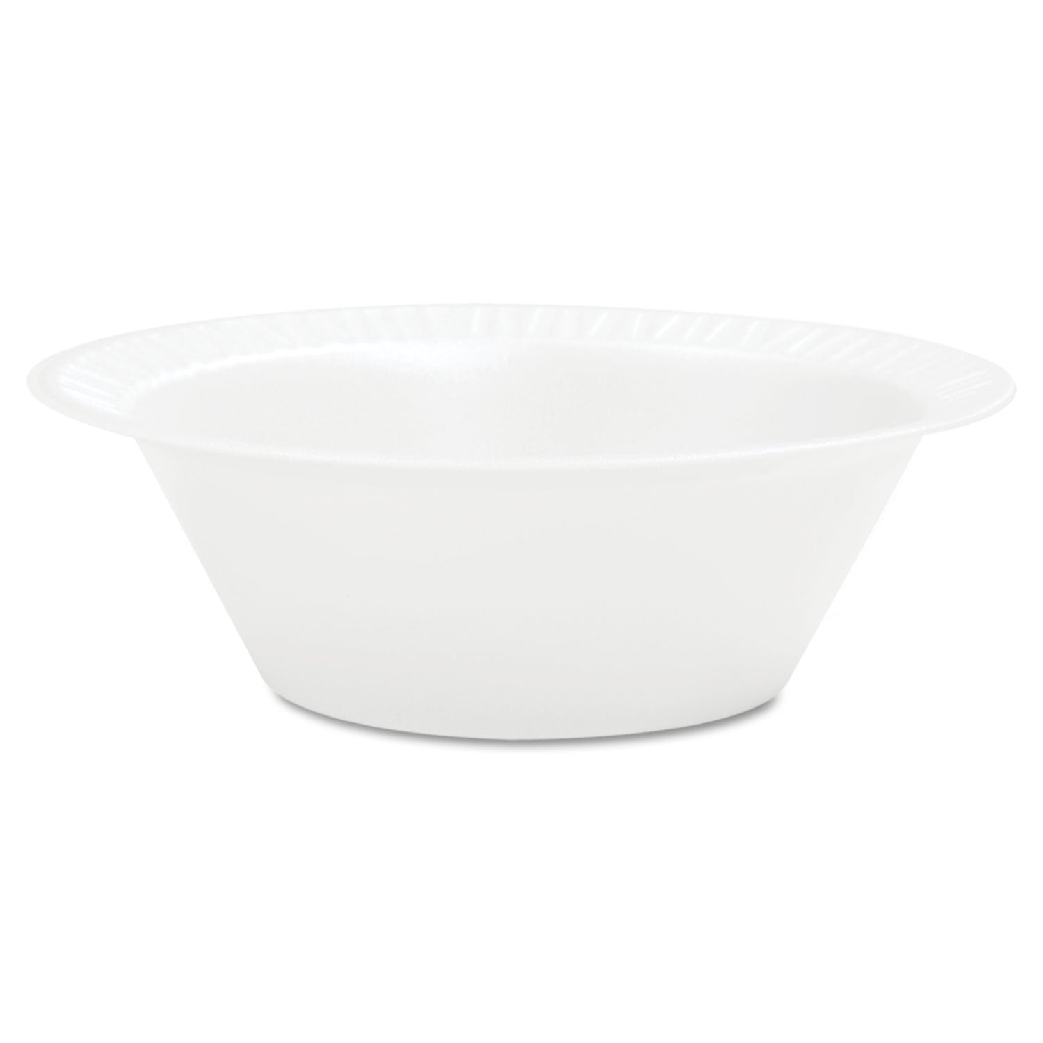 Dart Concorde Foam Bowl, 10, 12 oz, White, 125/Pack, 8 Packs/Carton