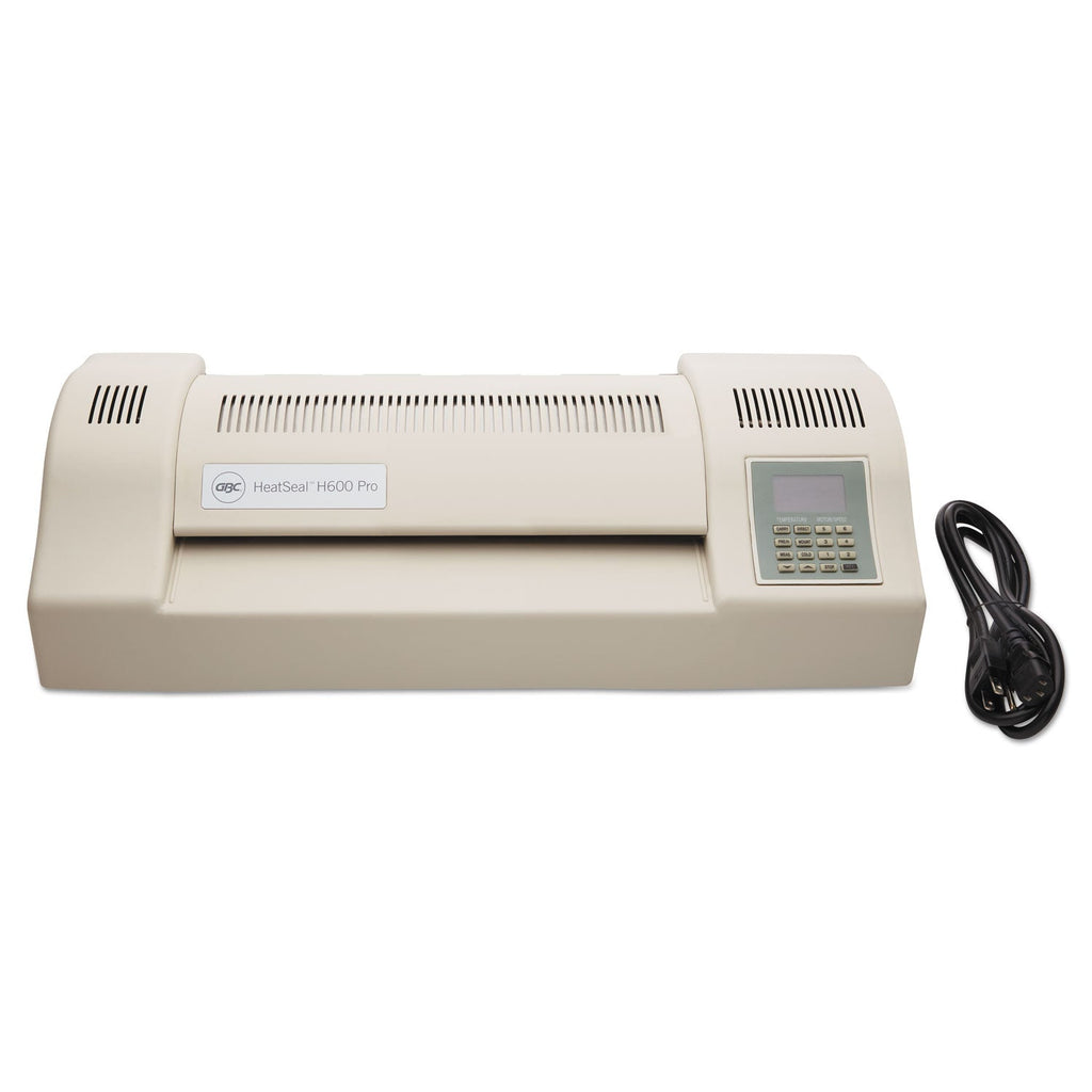 GBC HeatSeal H600 Pro Laminator, Four Rollers, 13" Max Document Width, 10 mil Max Document Thickness