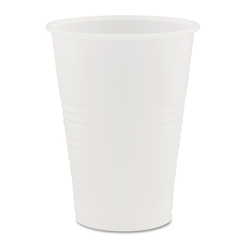 Dart High-Impact Polystyrene Cold Cups, 7 oz, Translucent, Clear, 100/Pack