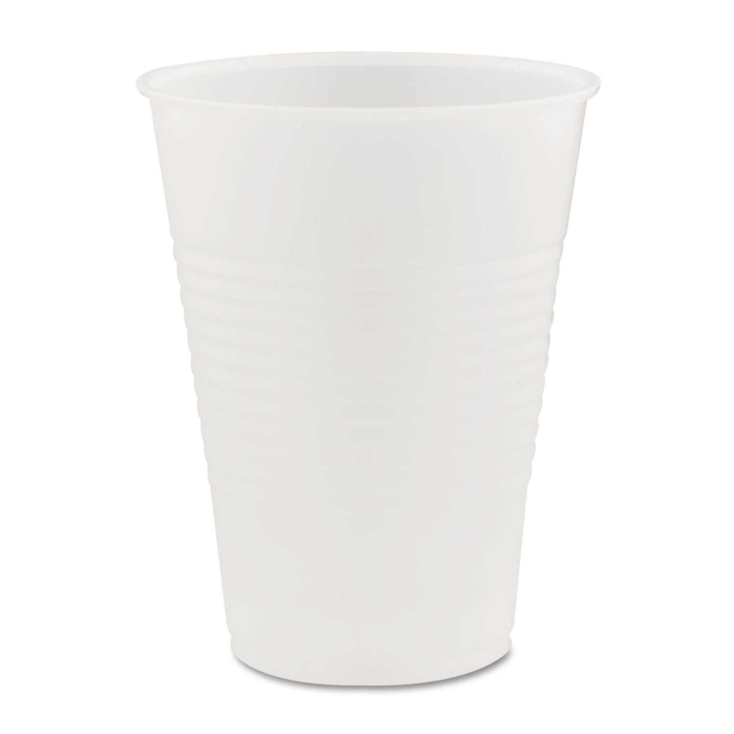 Dart High-Impact Polystyrene Cold Cups, 9 oz, Translucent, 100 Cups/Sleeve, 25 Sleeves/Carton
