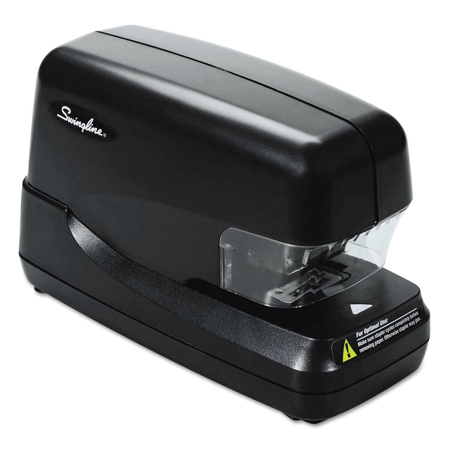 Swingline High-Capacity Flat Clinch Electric Stapler, 70-Sheet Capacity, Black