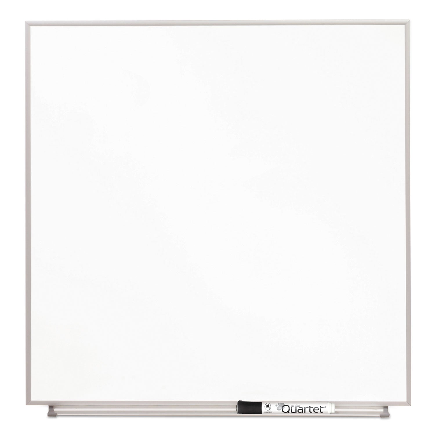 Quartet Matrix Magnetic Boards, Painted Steel, 23 x 23, White, Aluminum Frame