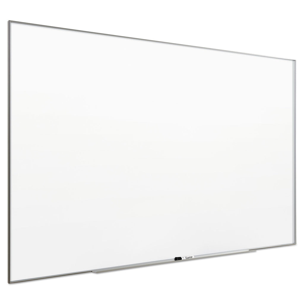 Quartet Fusion Nano-Clean Magnetic Whiteboard, 96 x 48, Silver Frame