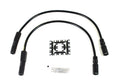 Accel 8mm S/S Spiral Core Ignition Wire Set Black