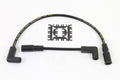 Accel 8mm S/S Spiral Core Ignition Wire Set Black