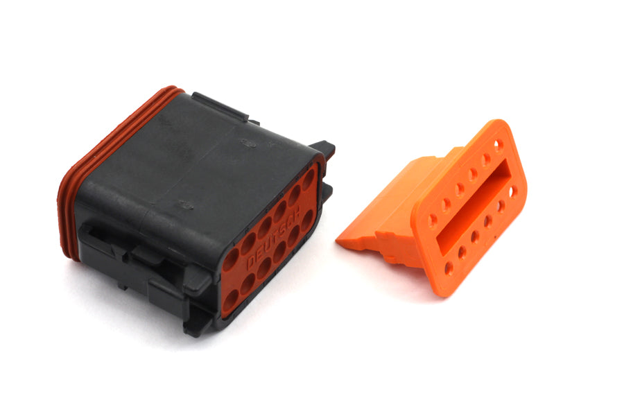 Deutsch Sealed 12 Wire Connector Component