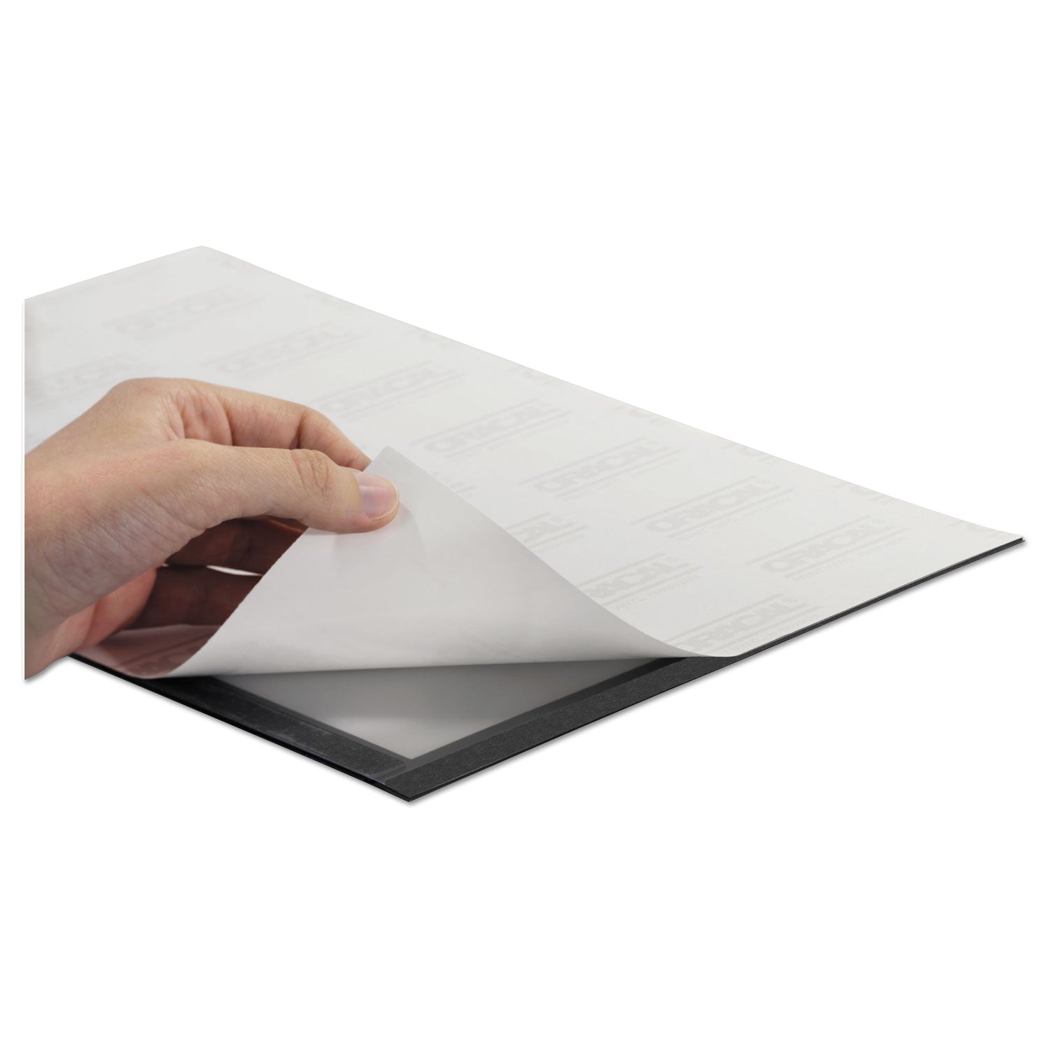 Durable DURAFRAME Sign Holder, 11 x 17, Black Frame, 2/Pack