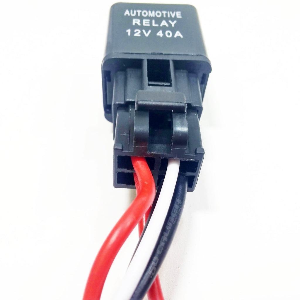 12V Wire Harness Kit with Relay and Switch