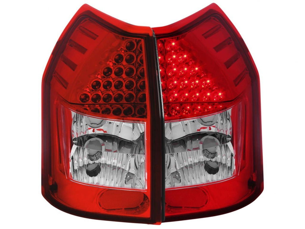Anzo 2005-2008 Dodge Magnum LED Tail lights Red/Clear