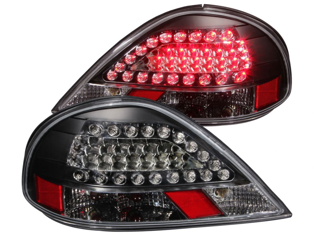 Anzo 1999-2005 Pontiac Grand Am LED Tail lights Black