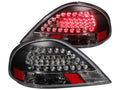 Anzo 1999-2005 Pontiac Grand Am LED Tail lights Black